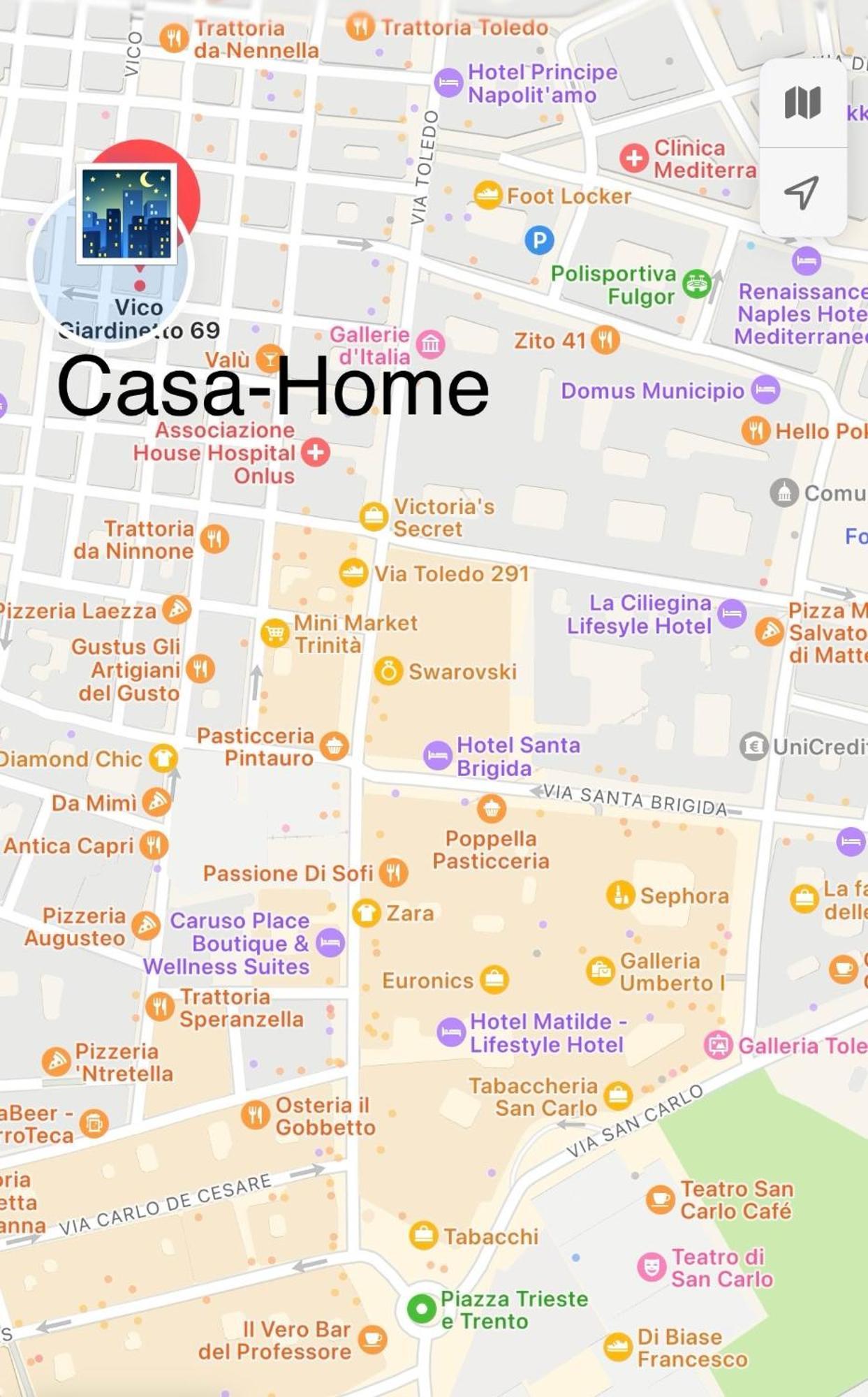 La Casa Di Sarah Aspetta Voi Leilighet Napoli Eksteriør bilde